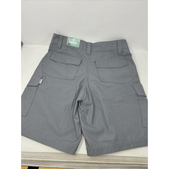 NWT Men's Magellan Lost Pines Outdoor Cargo 10" Shorts Size 32W Gray Monument - Picture 3 of 7